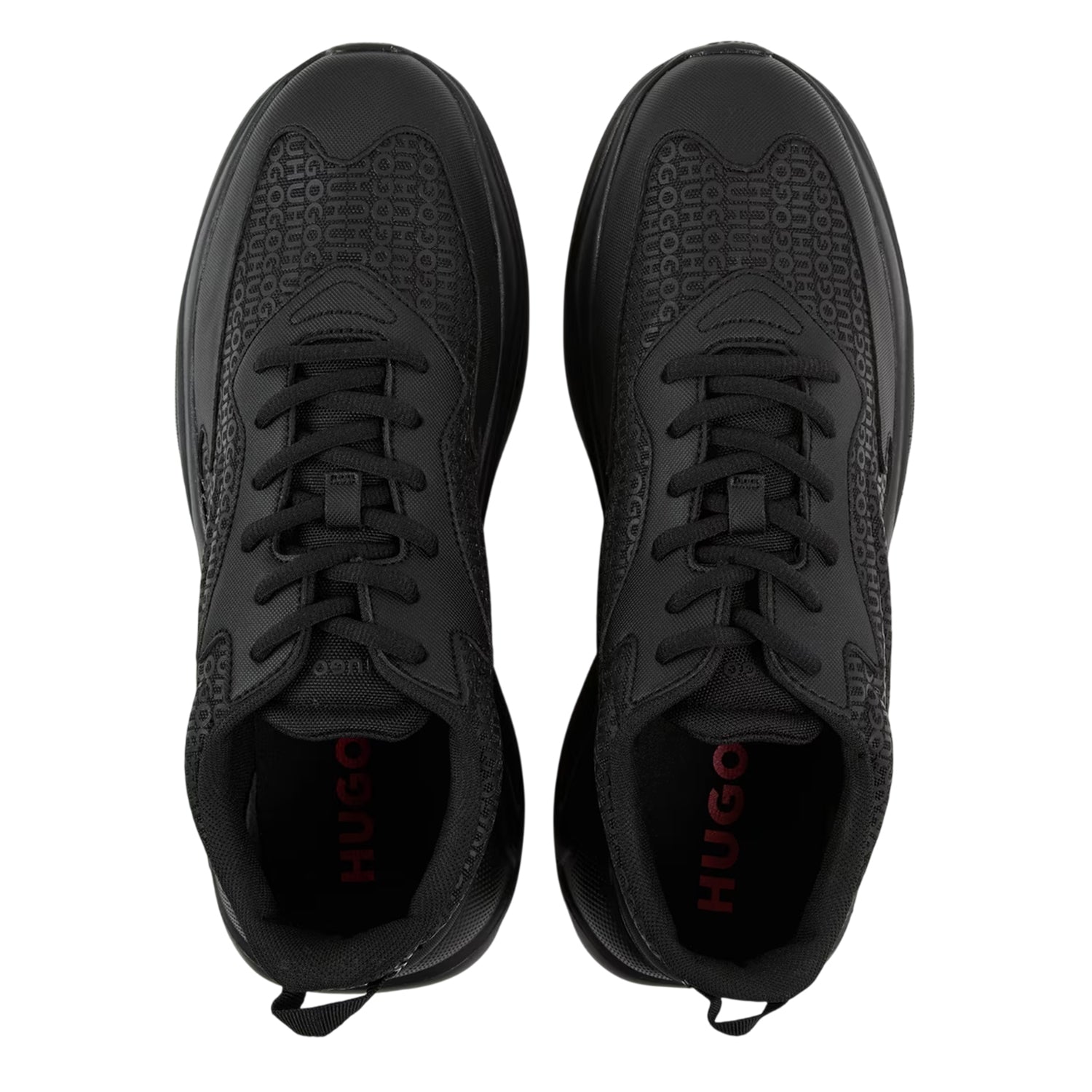 Black - Lifestyle - Hugo Mens Leon Trainers