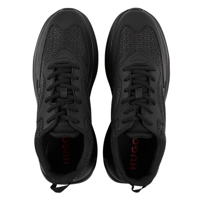 Black - Lifestyle - Hugo Mens Leon Trainers