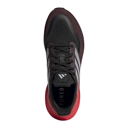 Red - Lifestyle - Adidas Mens Pureboost 5 Cushioned Running Trainers