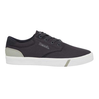 Navy - Front - Bench Mens Briscoe Canvas Flat Trainers