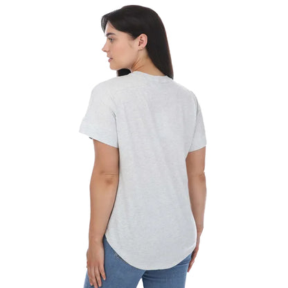 Grey - Back - Ted Baker Womens-Ladies Erisana Relaxed Fit T-Shirt