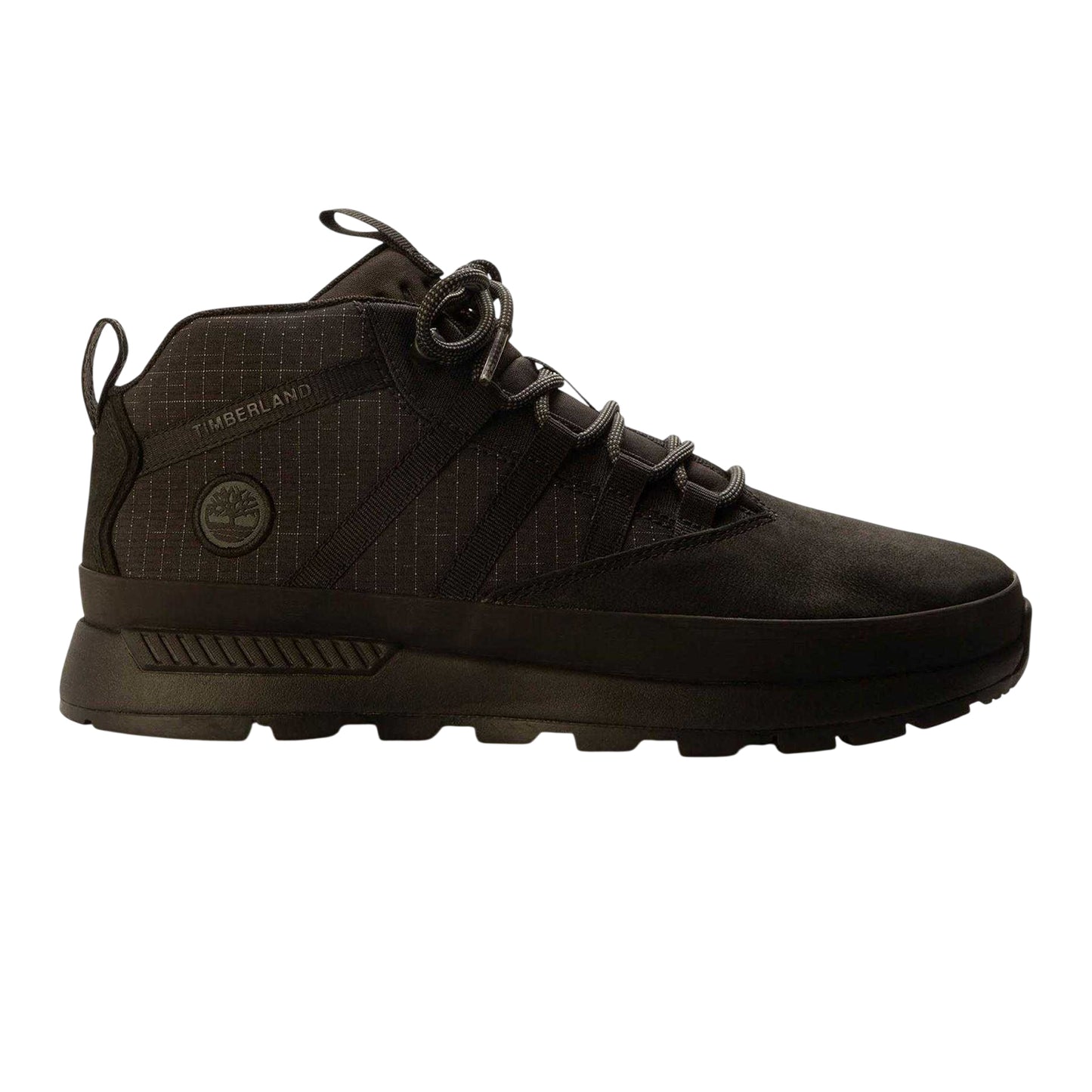 Black - Front - Timberland Childrens-Kids Trekker Leather Hiking Boots