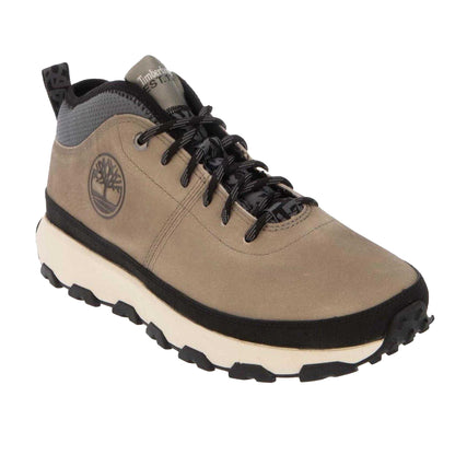 Taupe - Lifestyle - Timberland Mens Winsor Trail Leather GreenStride Trainers