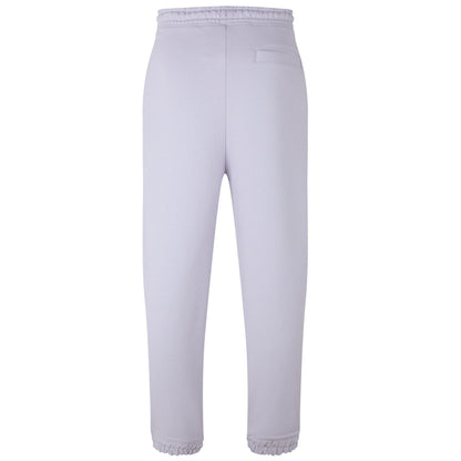 Light Purple - Back - Hugo Mens Dapurlonga Logo Relaxed Fit Joggers