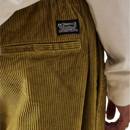 Moss Green - Lifestyle - Levis Mens Skate Wide Leg Trousers