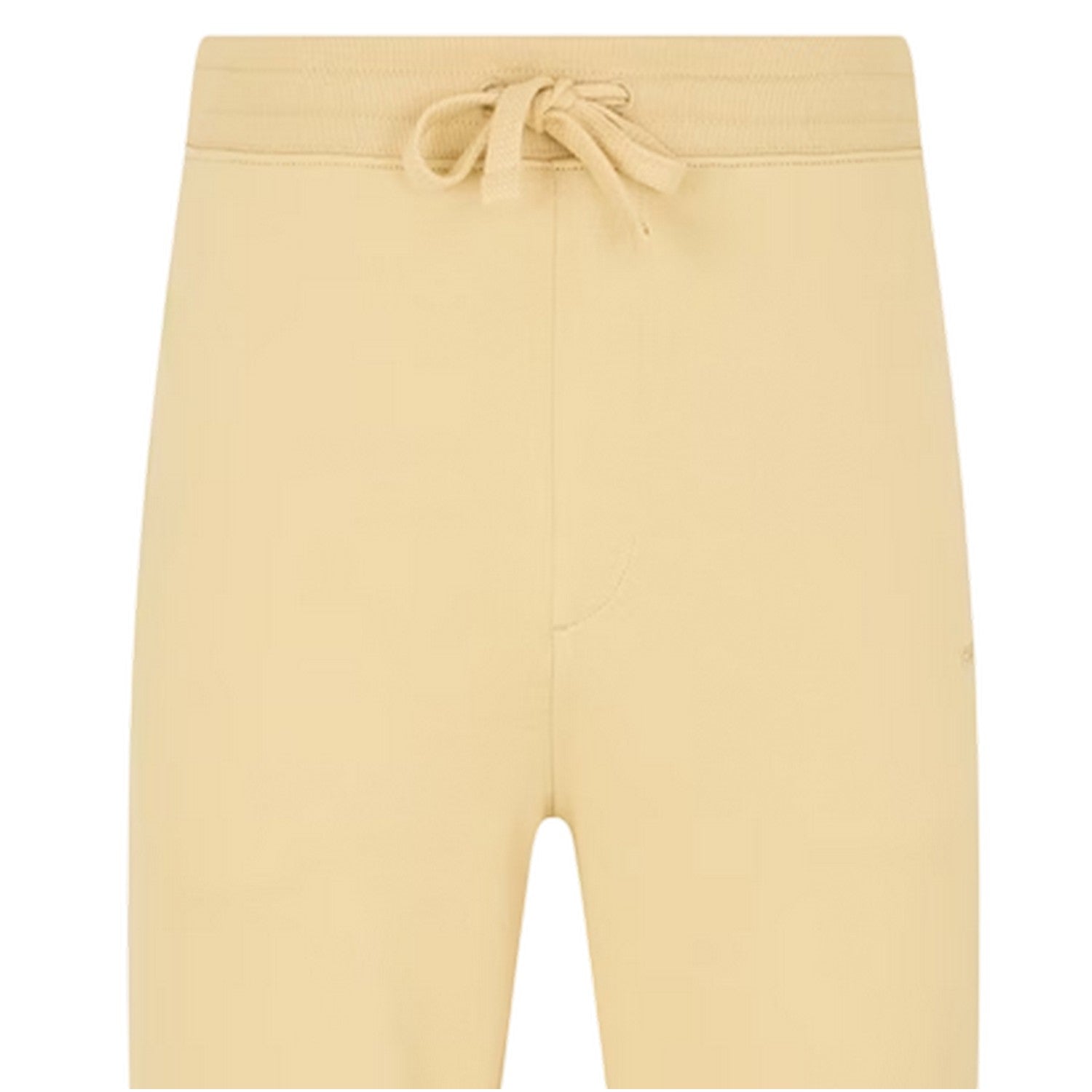 Beige - Side - Hugo Mens Fleece Logo Joggers