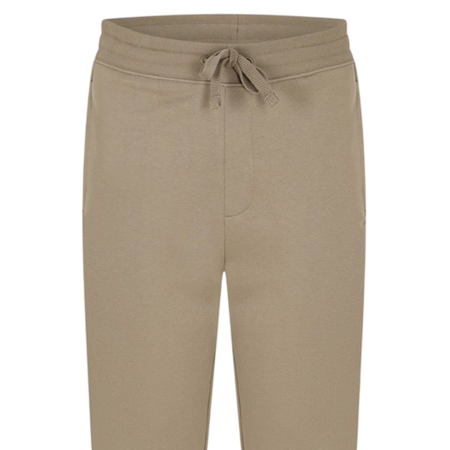 Medium Brown - Side - Hugo Mens Fleece Logo Joggers