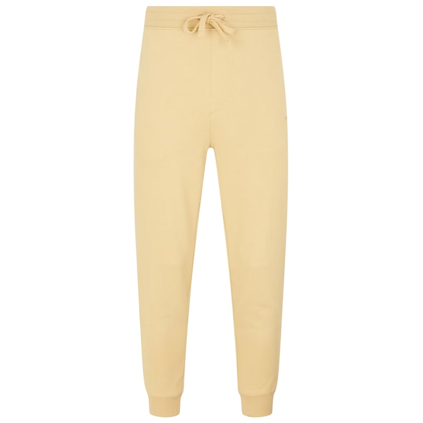 Beige - Front - Hugo Mens Fleece Logo Joggers