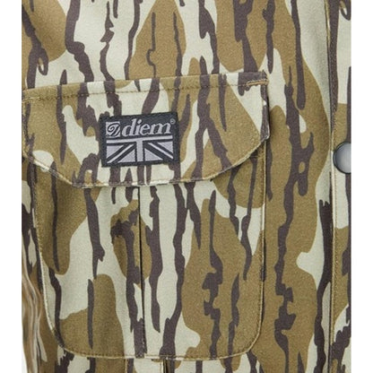 Khaki - Lifestyle - Diem Mens Camo Multi Pocket Gilet