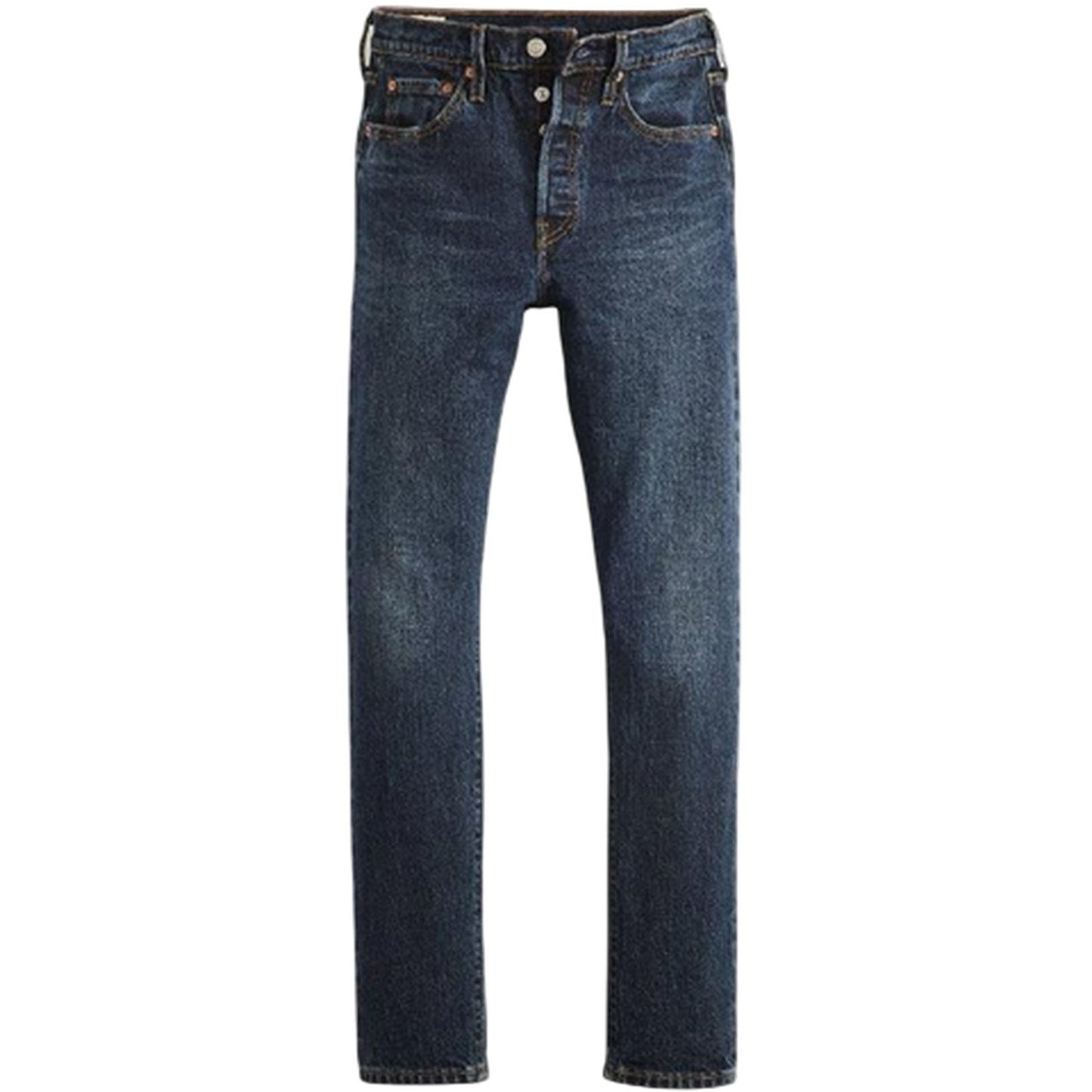 Dark Blue - Front - Levis Womens-Ladies 501 Same Intent Skinny Jeans