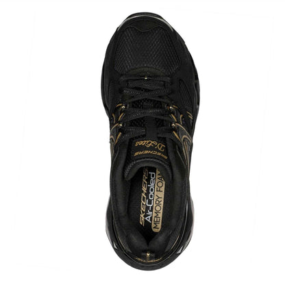 Black - Side - Skechers Womens-Ladies DLites 3.0 Air Trainers