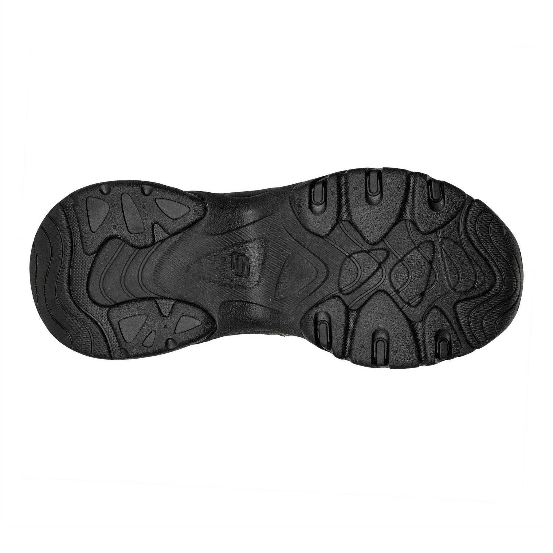 Black - Lifestyle - Skechers Womens-Ladies DLites 3.0 Air Trainers