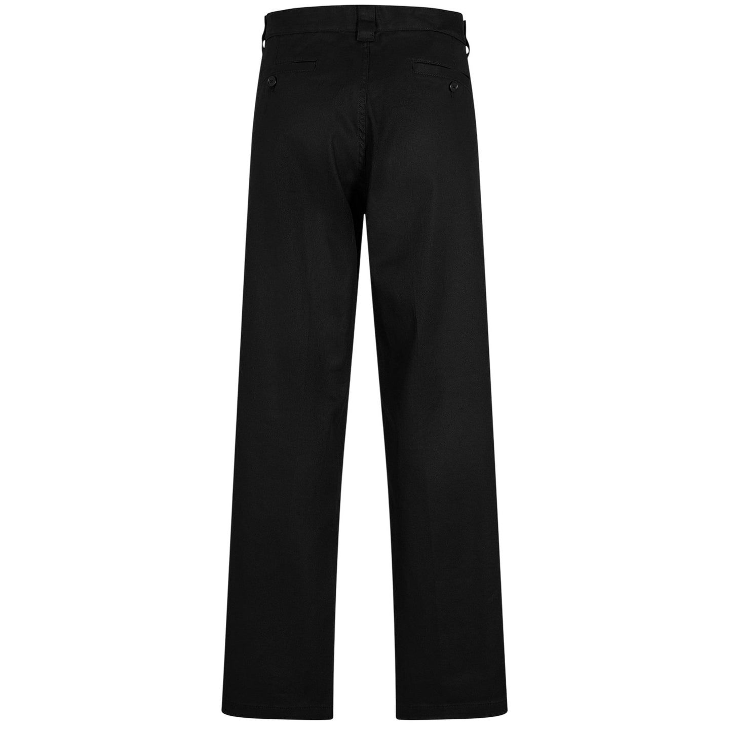 Black - Back - Boss Mens Statum Straight Leg Trousers
