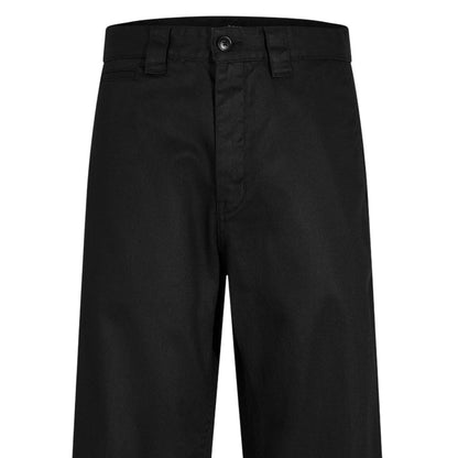 Black - Side - Boss Mens Statum Straight Leg Trousers