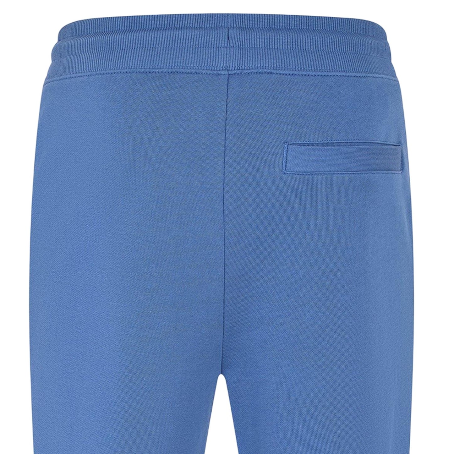 Medium Blue - Lifestyle - Hugo Mens Fleece Logo Relaxed Fit Joggers