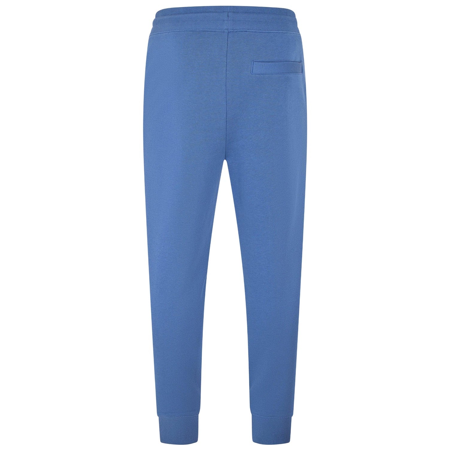 Medium Blue - Back - Hugo Mens Fleece Logo Relaxed Fit Joggers