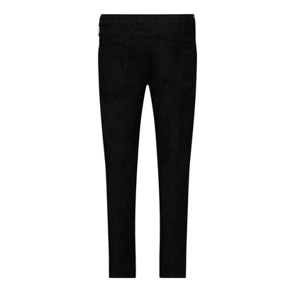 Black - Back - Replay Mens Anbass Cotton Blend Slim Jeans