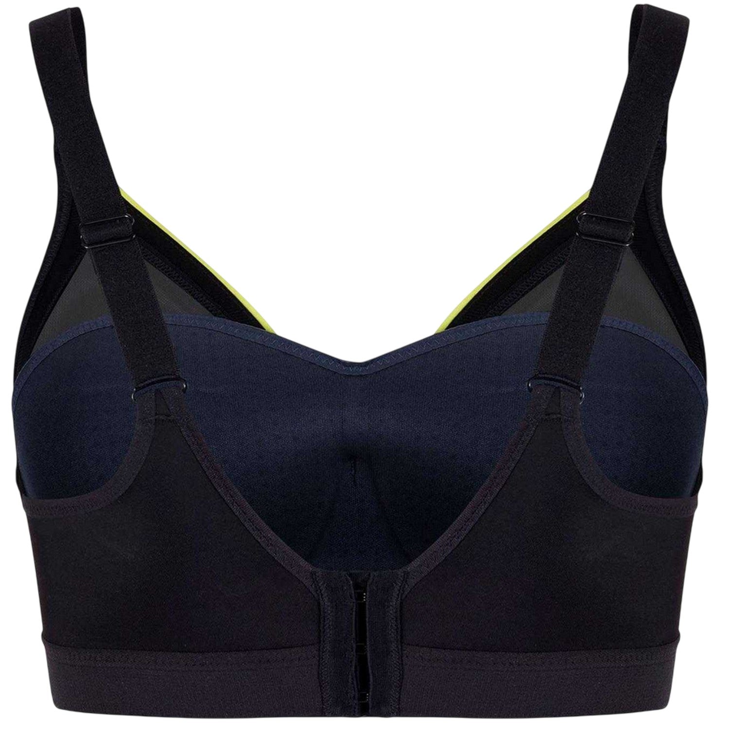 Black - Back - Champion Womens-Ladies Medium Support Sports Bra