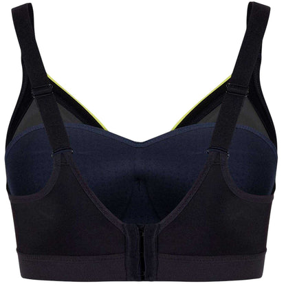 Black - Back - Champion Womens-Ladies Medium Support Sports Bra