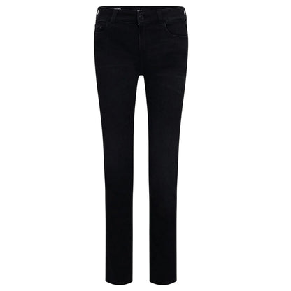 Grey - Front - Replay Womens-Ladies Faaby Slim Jeans