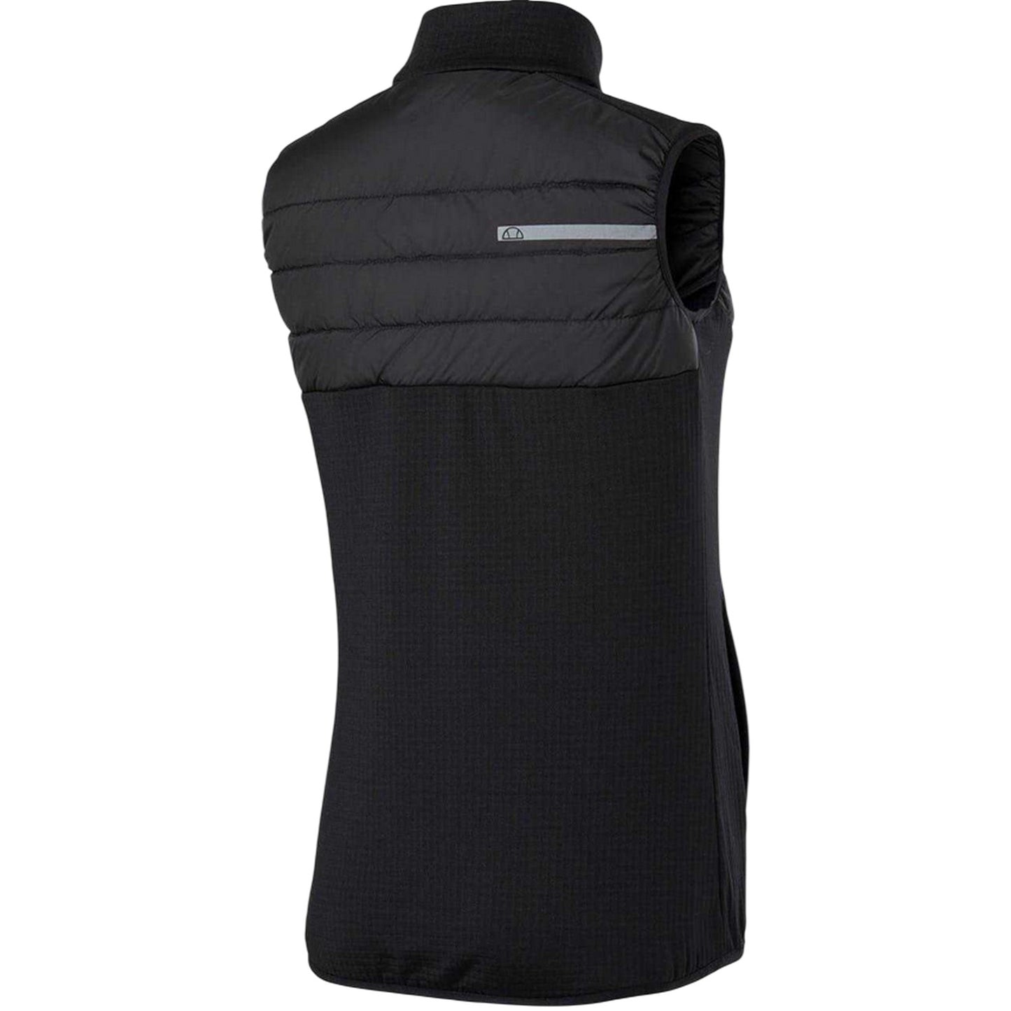 Black - Back - Ellesse Womens-Ladies Pogali Logo Lightweight Gilet