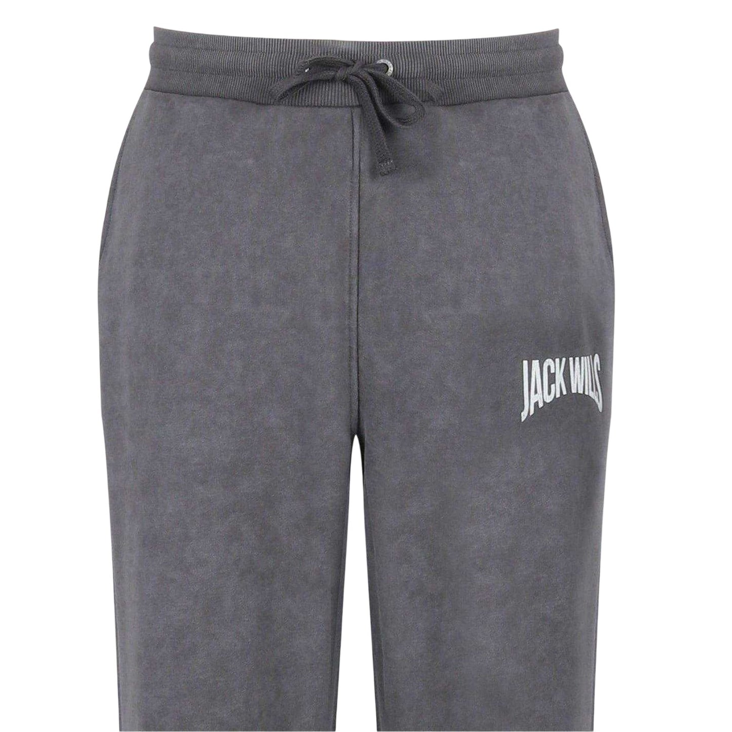 Forged Iron - Lifestyle - Jack Wills Mens Fleece Logo Regular Joggers
