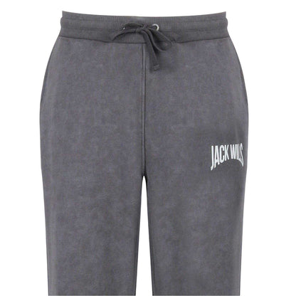 Forged Iron - Lifestyle - Jack Wills Mens Fleece Logo Regular Joggers