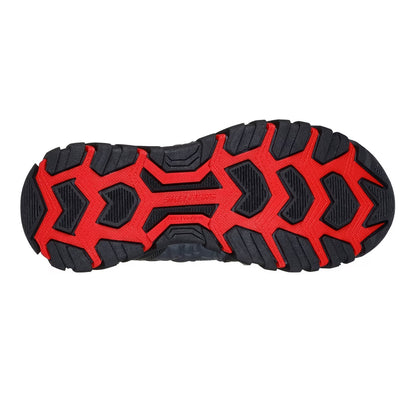 Black-Red - Lifestyle - Skechers Childrens-Kids Skech-Saurus Ranger Walking Boots