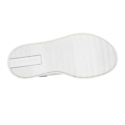 White-Black - Lifestyle - Skechers Girls Hiridge Platform Trainers