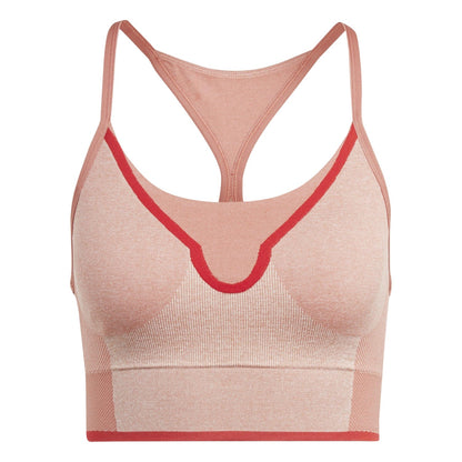 Earth - Front - Adidas Womens-Ladies Stella McCartney Seamless Sports Bra