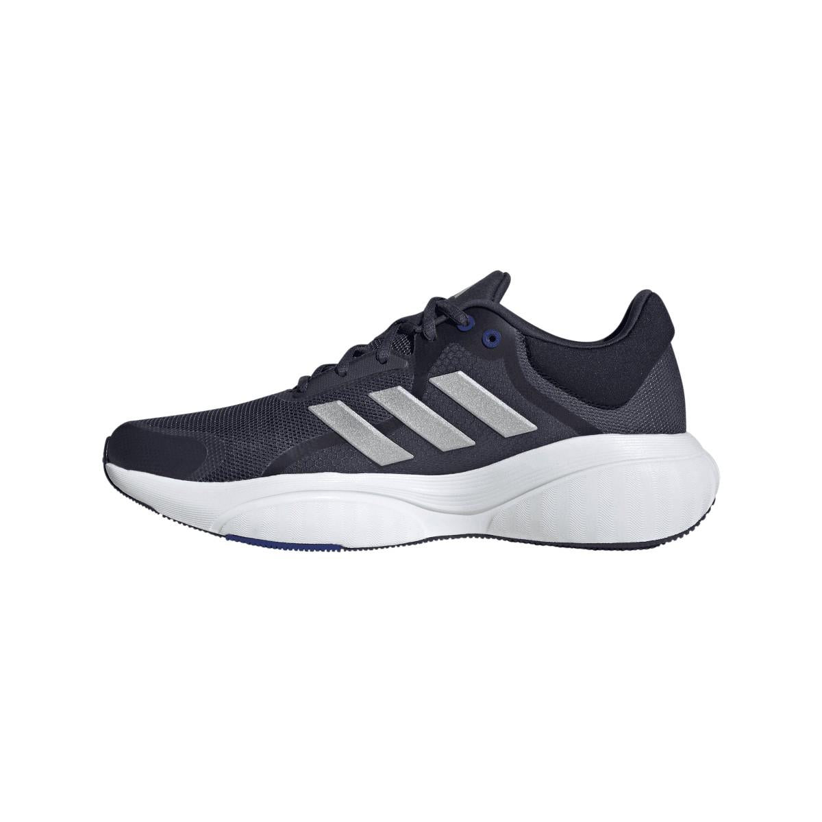 Navy - Side - Adidas Mens Response Running Shoes