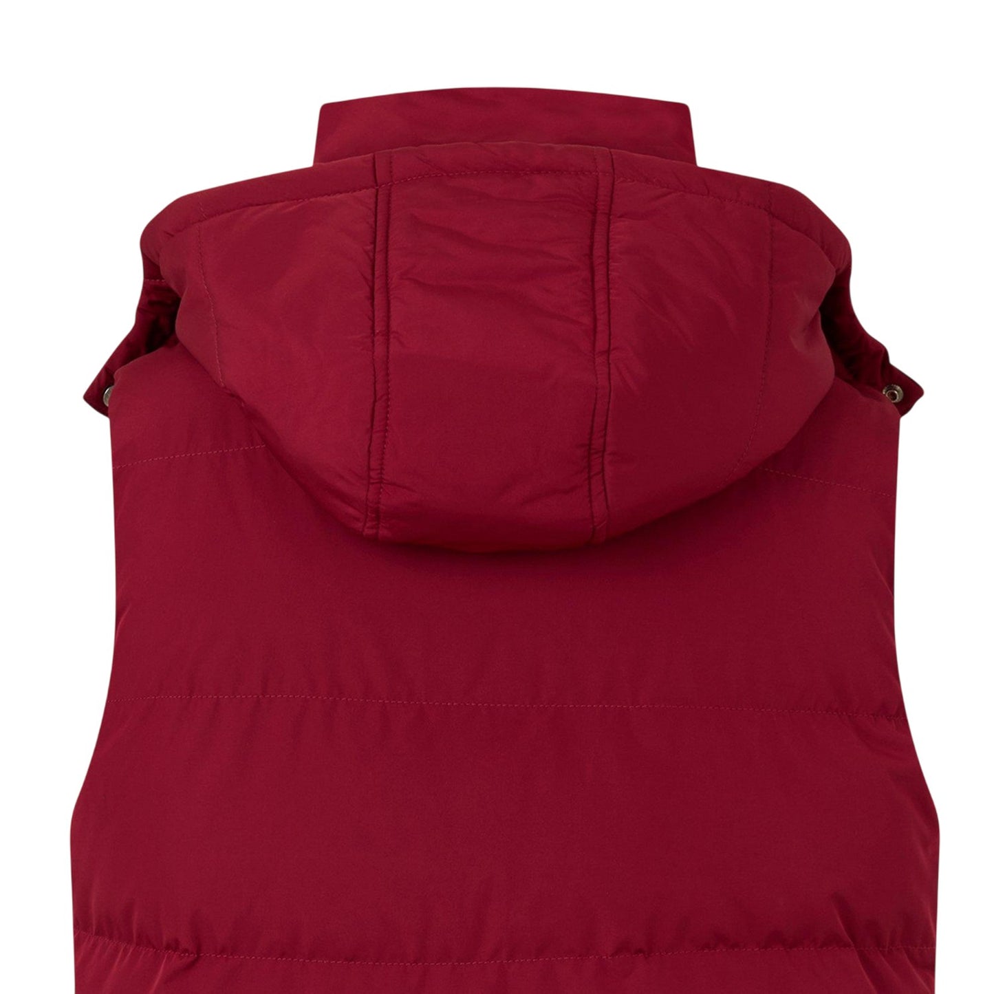 Blood Red - Lifestyle - Luke 1977 Mens Quilted Detachable Hood Gilet