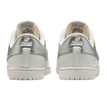 White-Silver - Back - Nike Womens-Ladies Air Jordan Skyline Trainers