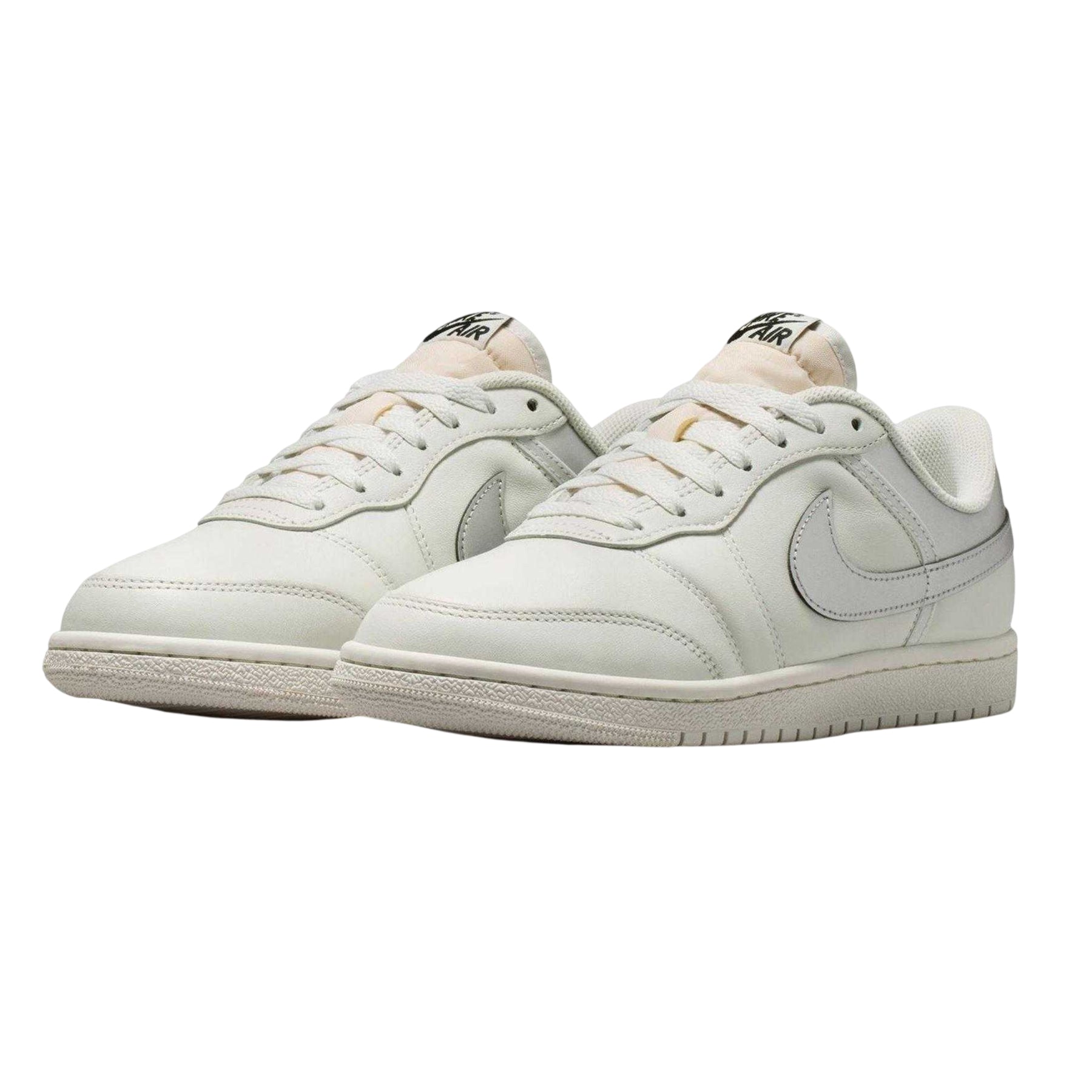 White-Silver - Pack Shot - Nike Womens-Ladies Air Jordan Skyline Trainers
