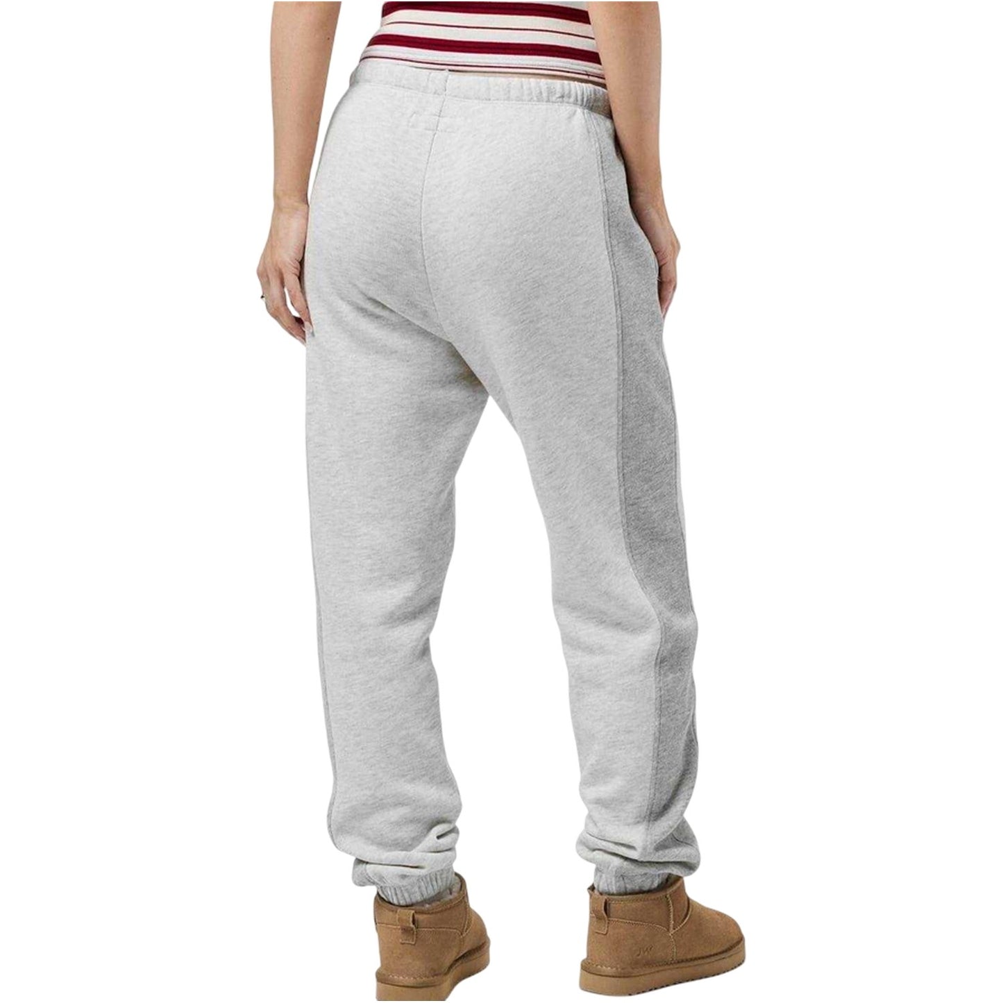 Light Heather - Lifestyle - Jack Wills Womens-Ladies Fleece Straight Joggers