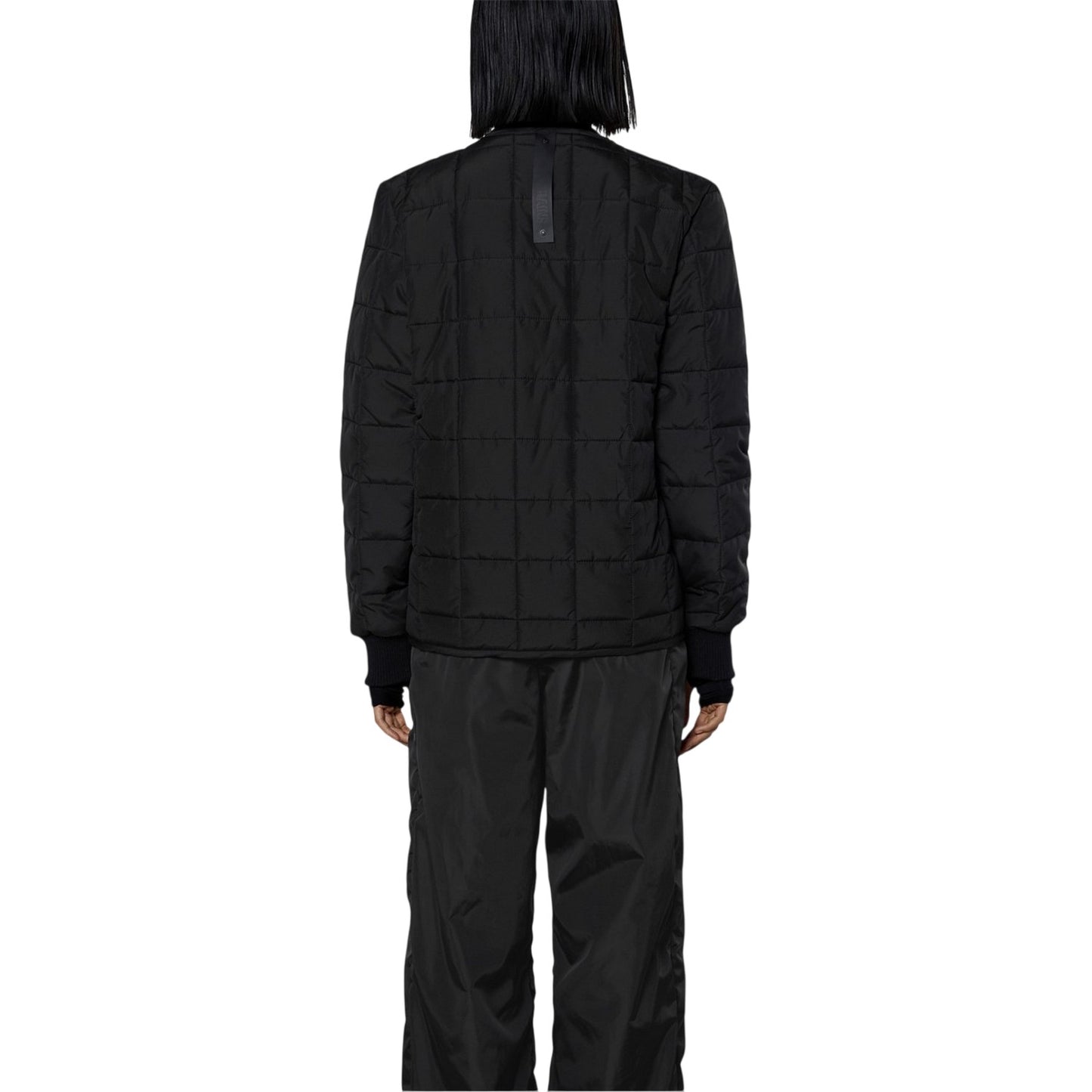 Black - Back - Rains Unisex Adult Solid Soft Shell Jacket