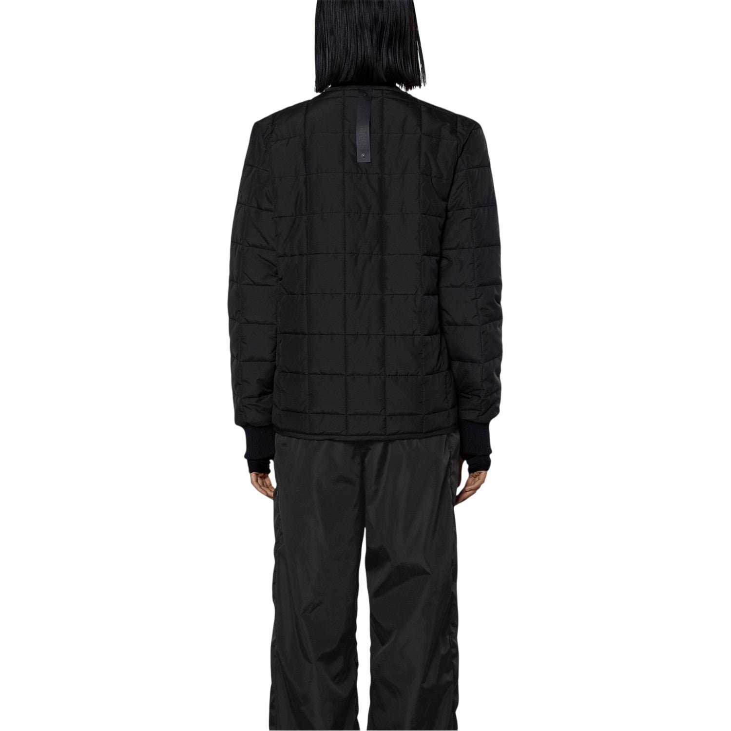 Black - Back - Rains Unisex Adult Solid Soft Shell Jacket