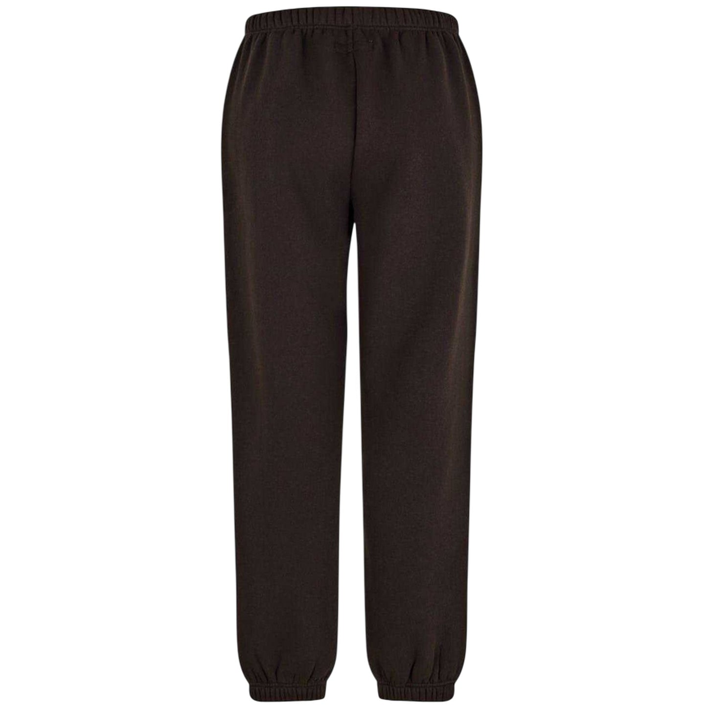 Chocolate - Back - Jack Wills Womens-Ladies Bubble Cotton Logo Joggers