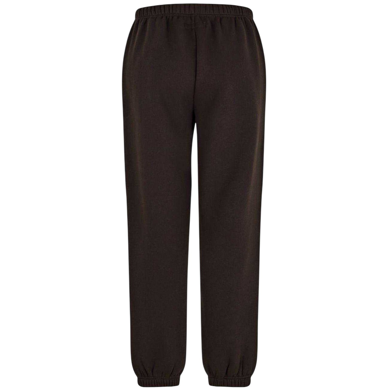 Chocolate - Back - Jack Wills Womens-Ladies Bubble Cotton Logo Joggers