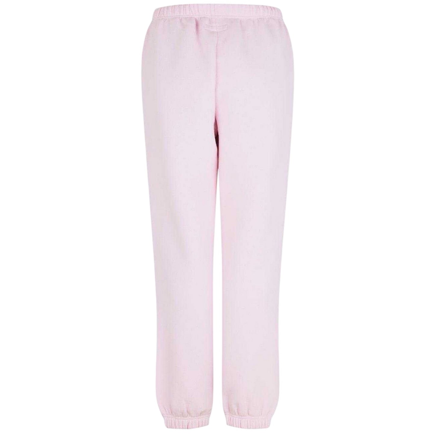Pink - Back - Jack Wills Womens-Ladies Bubble Cotton Logo Joggers