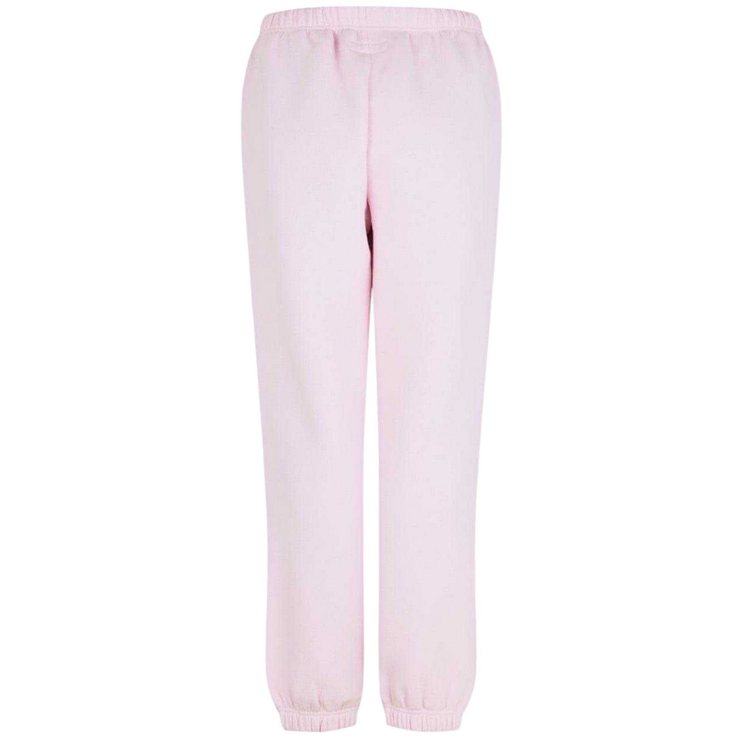 Pink - Back - Jack Wills Womens-Ladies Bubble Cotton Logo Joggers