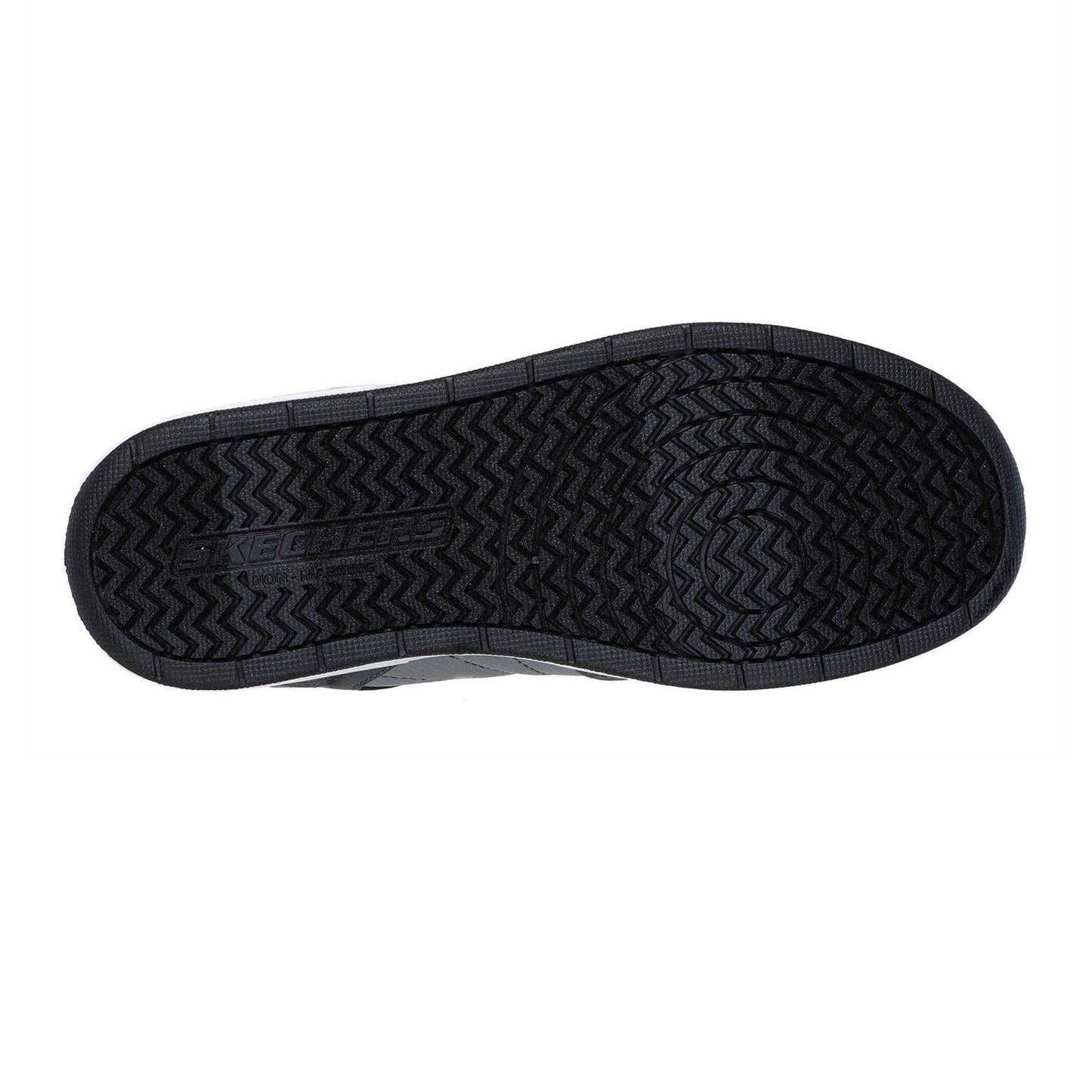 Grey - Lifestyle - Skechers Childrens-Kids Smith Street High Top Trainers