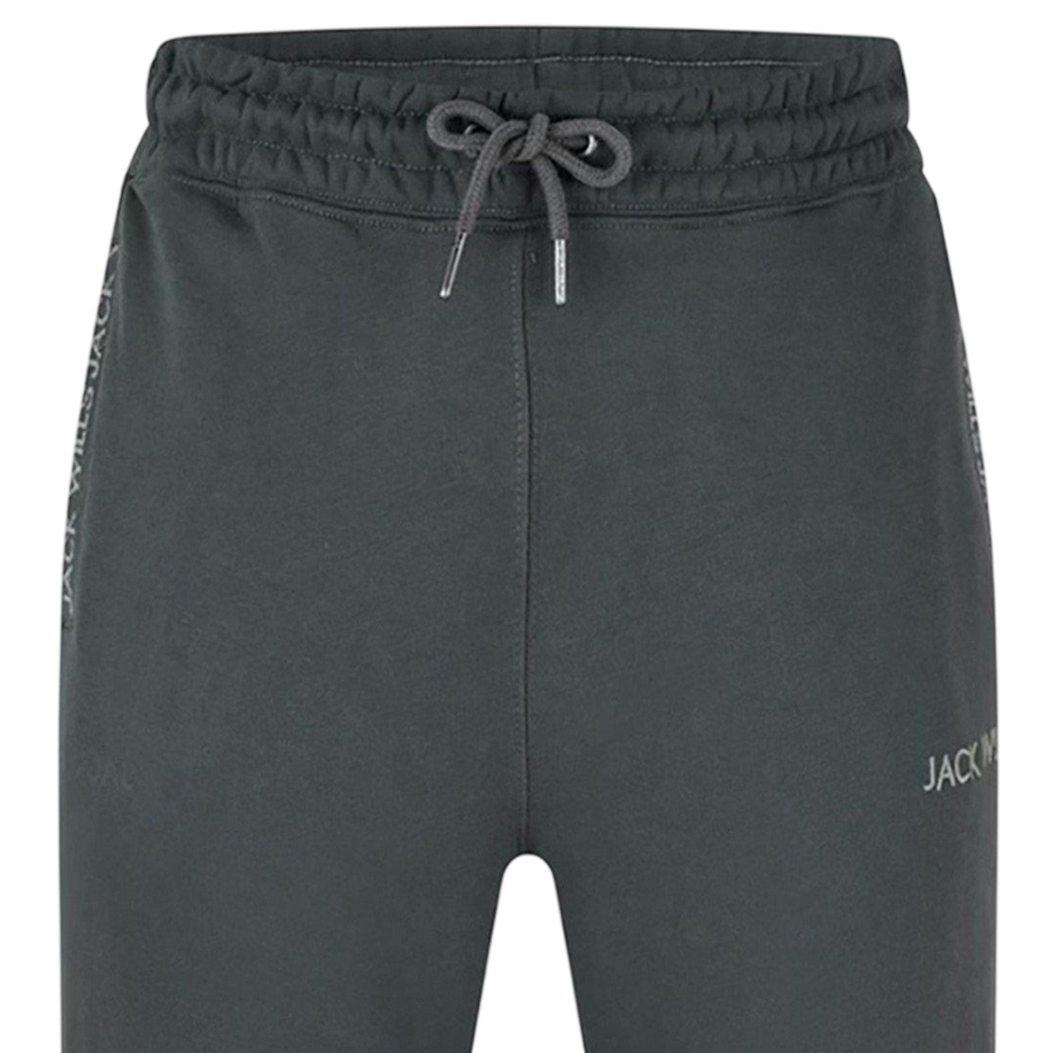 Slate - Side - Jack Wills Childrens-Kids Jacquard Slim Joggers