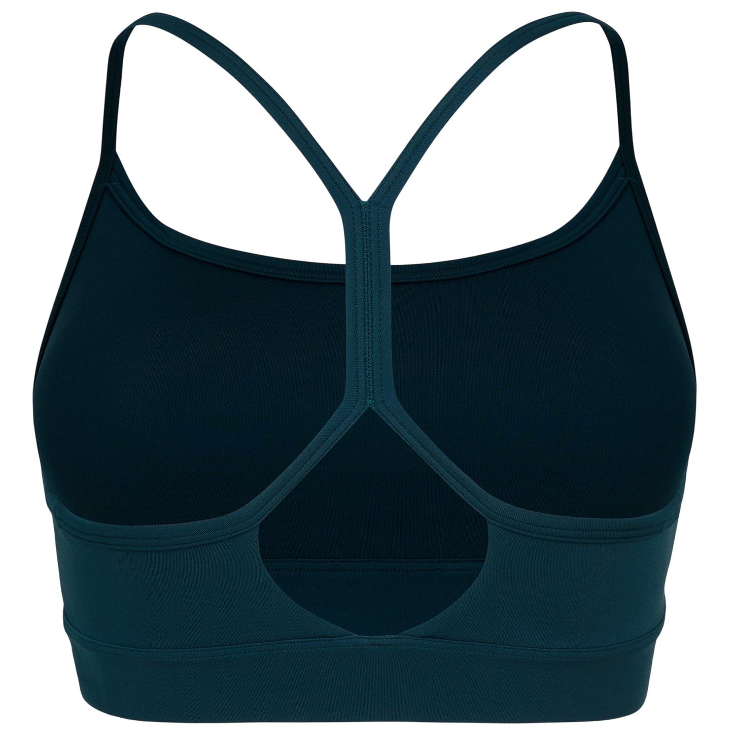 Green - Back - New Balance Womens-Ladies Essentials Non-Wired Sports Bra
