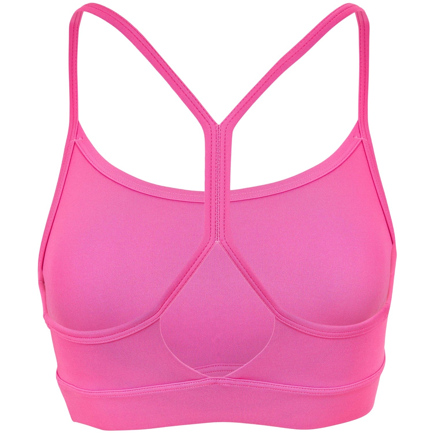 Pink - Back - New Balance Womens-Ladies Essentials Non-Wired Sports Bra