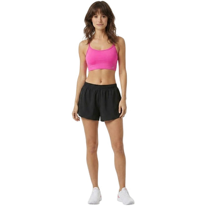Pink - Pack Shot - New Balance Womens-Ladies Essentials Non-Wired Sports Bra