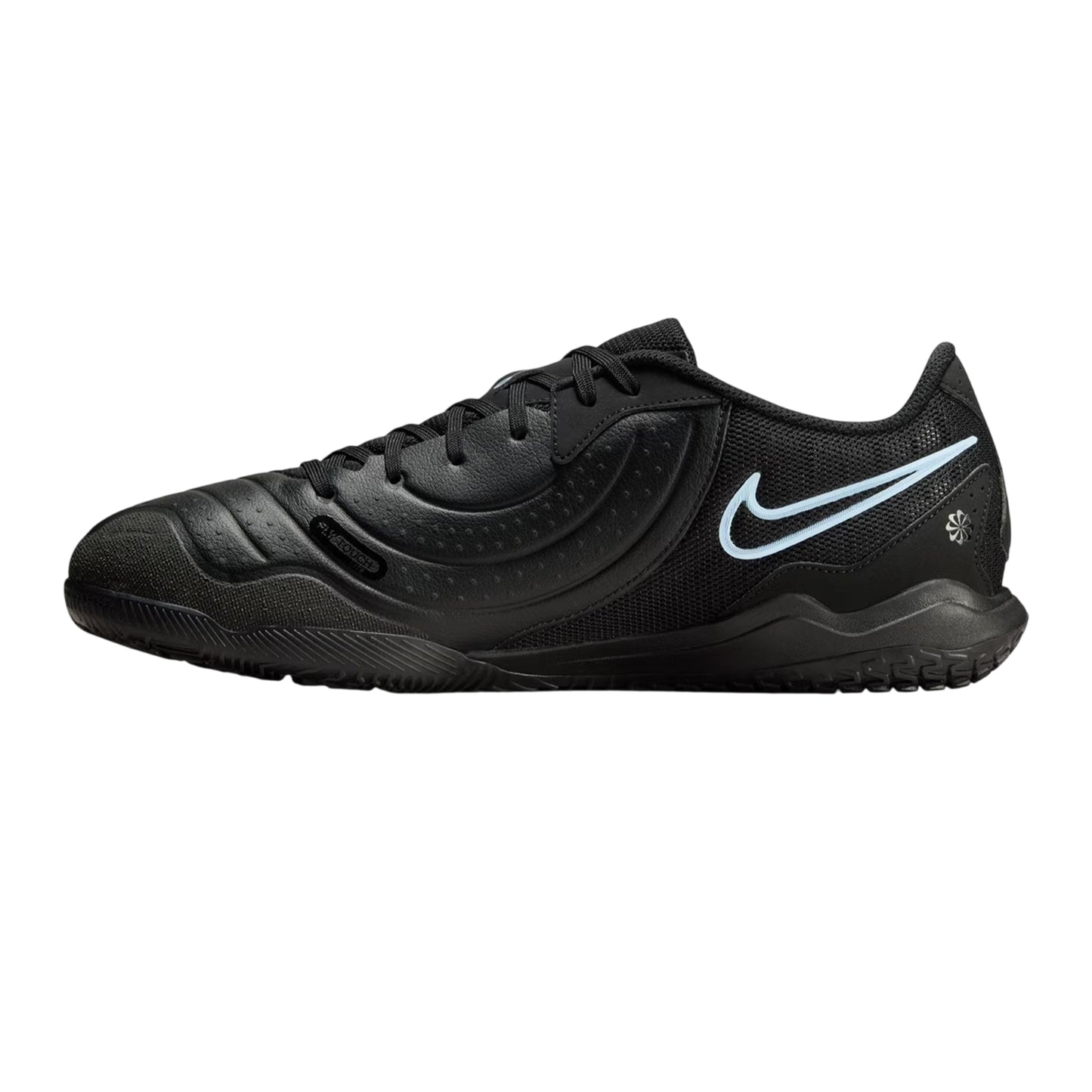 Black - Side - Nike Childrens-Kids Tiempo Legend 10 Academy Indoor Football Trainers