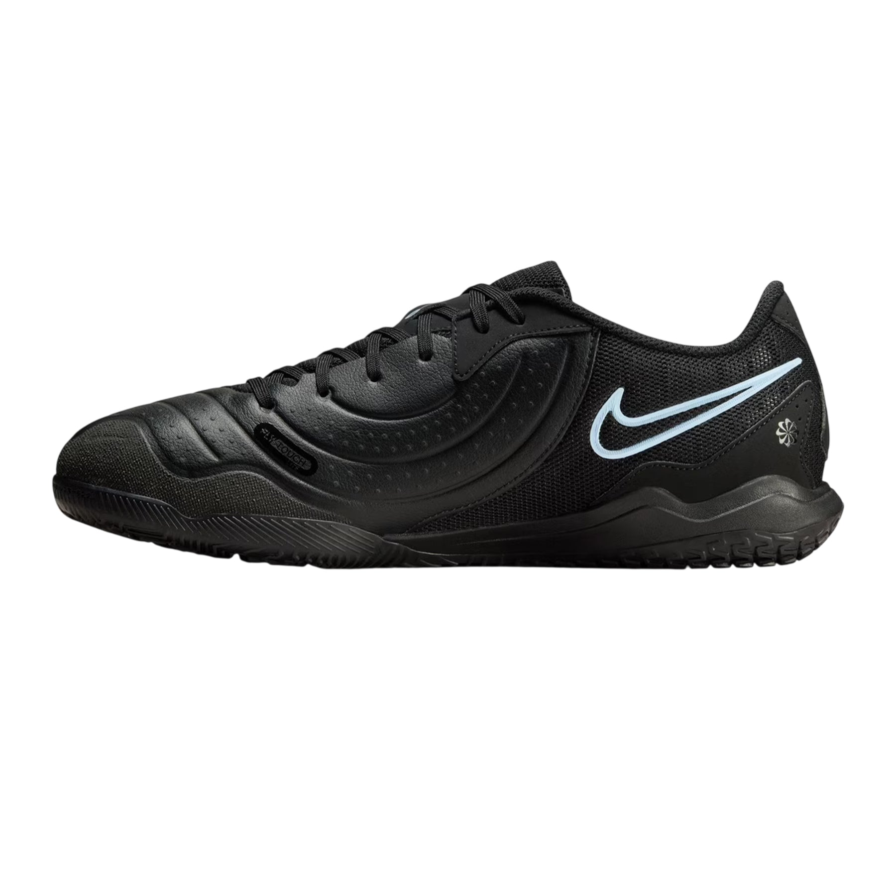 Black - Side - Nike Childrens-Kids Tiempo Legend 10 Academy Indoor Football Trainers