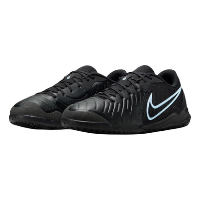 Black - Close up - Nike Childrens-Kids Tiempo Legend 10 Academy Indoor Football Trainers