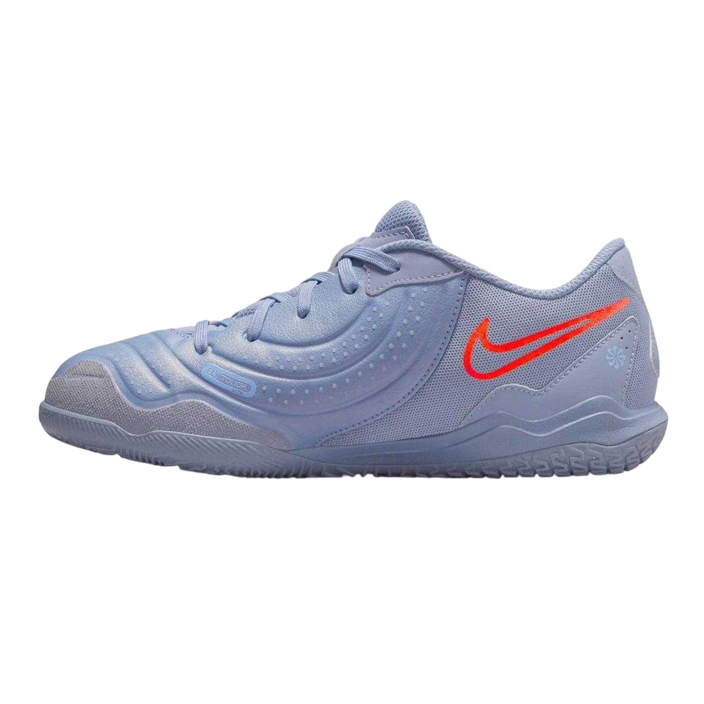 Blue-Black - Side - Nike Childrens-Kids Tiempo Legend 10 Academy Indoor Football Trainers